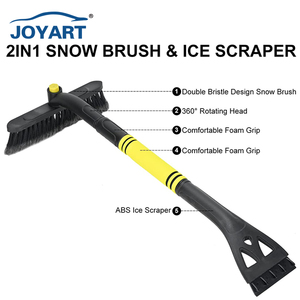 Có thể gập lại tuyết bàn chải và có thể tháo rời <span class=keywords><strong>Ice</strong></span> <span class=keywords><strong>scraper</strong></span> CLEANER cho xe kính chắn gió và cửa sổ, xe tuyết <span class=keywords><strong>scraper</strong></span> và bàn chải với bọt Grip - Product Image 6