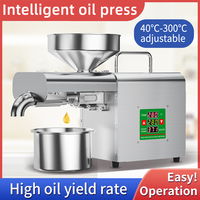 Mini-machine de presse à huile à froid intelligente de table portable bon marché pour graines de tournesol moutarde arachide chanvre