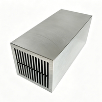 Dissipateur thermique tubulaire en aluminium série 6000 54(L)*50(H)*120(T)mm Dissipateur thermique MOSFET personnalisé