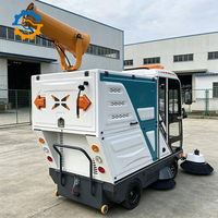 Machine de nettoyage des feuilles et de la poussière pour les trottoirs des parcs municipaux ROD, balayeuse électrique pour routes