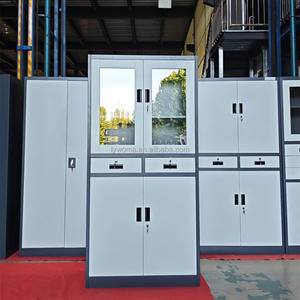 الأكثر مبيعًا 2 أدراج أثاث مكتبي قابل للتعديل للمستشفى المنزلي سعة كبيرة طلاء مسحوق - Product Image 4