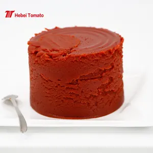 Canned Tomato Paste in Brix 28-30% TMT Supplier in Different Sizes