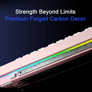 AULA คีย์บอร์ดสำหรับเล่นเ<span class=keywords><strong>ก</strong></span>มระบบกลไ<span class=keywords><strong>ก</strong></span> Nova75ไร้สายสามโหมดพร้อมจอแสดงผลและลูกบิดที่ร้อนสามารถถอดเปลี่ยนได้คีย์บอร์ดโครงสร้างปะเ<span class=keywords><strong>ก</strong></span>็นแบ็คไลท์ RGB - Product Image 5