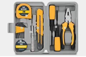 Das Haushalts-<span class=keywords><strong>Toolbox</strong></span>-<span class=keywords><strong>Set</strong></span> enthält einen Sechs kant schlüssel, einen Schrauben dreher und eine Zange für die tägliche Haushalts wartung - Product Image 2
