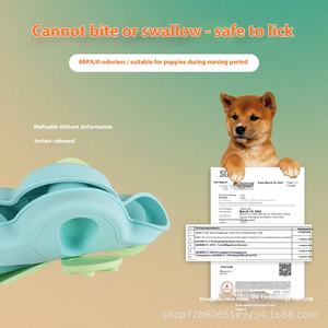 Tapis de léchage carré en silicone solide et écologique pour chien, jouet interactif pour la distribution de nourriture, puzzle olfactif, assiette d'alimentation lente pour l'entraînement - Product Image 3