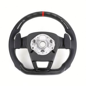 Volant en fibre de carbone personnalisé style RS semi-perforé pour <span class=keywords><strong>AUDI</strong></span> A7 Q5L Q3 Q5 Q7 <span class=keywords><strong>Q8</strong></span> RSQ3 RSQ5 RSQ7 RSQ8 B9 B8 - Product Image 6