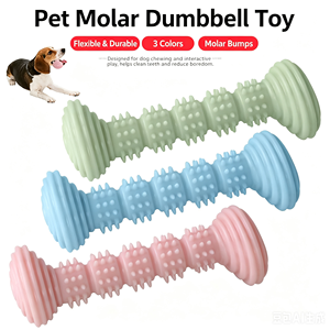 Giocattoli Interattivi a Forma di Osso per Cani con Impugnatura in Gomma - Giochi Resistenti per Tiro alla Fune per Cani di Tutte le Taglie, Allevia la Noia e Favorisce l'Addestramento - Product Image 1