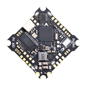 Jemcu <span class=keywords><strong>F4</strong></span> AIO ตัวควบคุมการบิน F411 blhelis เครื่องควบคุมการบิน4in1 12A ESC 1-2S 25.5X25.5mm สำหรับโดรน RC FPV - Product Image 1