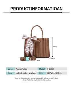 <span class=keywords><strong>Sac</strong></span> à bandoulière de luxe en cuir PU pour femme, <span class=keywords><strong>sac</strong></span> structuré de style créateur, prêt à être expédié pour les marchés du Moyen-Orient, d'Afrique et d'Inde - Product Image 3