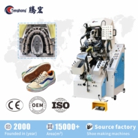 Machine à façonner les chaussures hydraulique automatique de haute qualité, machine de fabrication de la tige de chaussure au prix d'usine