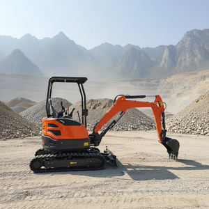 Excavatrice compacte à chenilles à économie d'énergie, excellent rapport qualité-prix, avec système de valve de détection de charge avancé, faible consommation de carburant pour la construction - Product Image 1