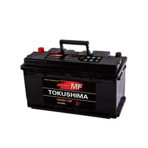 wartungsfreie 12 V 70 Ah CCA-High-Autostart-Stop-Batterie koreanische Autobatterie