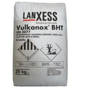 LANXESS rubber additive anti-aging agent 264 antioxidant di tert butyl p-cresol food grade antioxidant bht