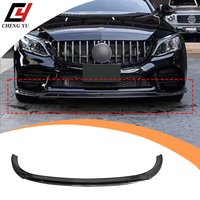 Lèvre de pare-chocs avant en fibre de carbone de haute qualité pour Mercedes Classe C W205 LCI C43 Sport Edition 2019-2021, accessoires de kit carrosserie