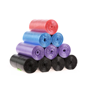 Household Trash Bags Thickened Xl Multi Color Kitchen Living Room Use Disposable Environmental Plastic Bag - Product Image 5