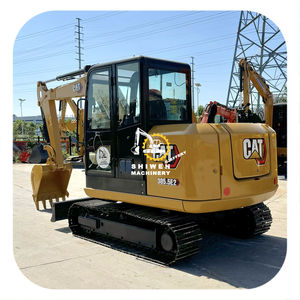 Excavatrice sur chenilles d'occasion de 5,5 tonnes CAT305.5E2 modèle 2023, moteur et pompe d'origine, peinture d'origine - Product Image 1