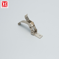 HUIDING 068W1 Loquet à ressort personnalisable en fer galvanisé poli, connecteur de type poignée, durable, facile à utiliser, boucle de verrouillage