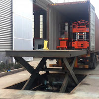 Plateforme élévatrice à ciseaux industrielle fixe certifiée CE, 3 x 10 m, table élévatrice hydraulique pour atelier d'usine et manutention de marchandises