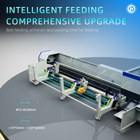 Máquina de Corte Láser de Metal Automática - CNC de 5 Ejes con Enfriamiento por Agua, Compatible con BMP/DST, Carga Automática, Ahorra un 50% en Costos de Mano de Obra