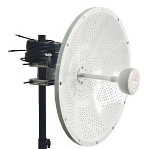 YSTOOM YD638242 Innen-/Außen-Mobilfunkantenne C-Band Robustes Aluminium 2x30DBI Verstärkung 1710-4200MHz Multiband 25dB Kommunikation - Product Image 2