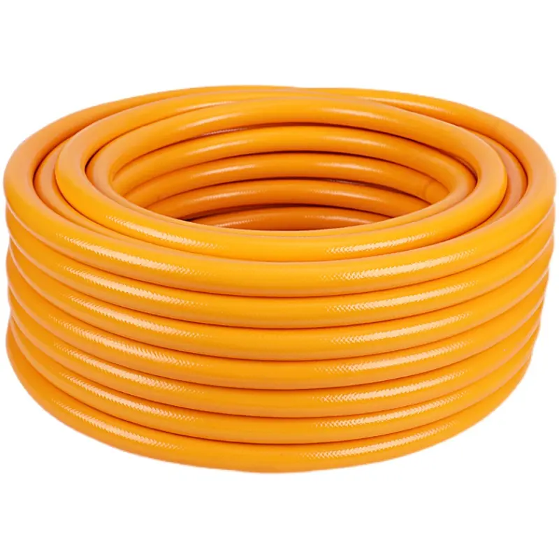 Outdoor All color Flexible Fiber braided Reinforce plastic PVC Garden Water Hose Pipe