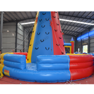 Jeux d'<span class=keywords><strong>escalade</strong></span> gonflables extérieurs commerciaux personnalisés résistant à l'eau coupe-vent amusant loisirs pour parc de trampoline - Product Image 4
