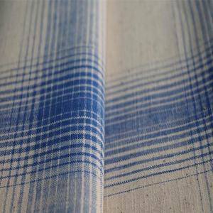 Tejido hilado diseño personalizado o lote stock reciclado 21s hilo teñido franela proveedor Shirting Check tela de franela cepillada - Product Image 3