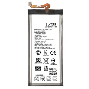 3.8V 3000mAh BL-T39 Cellphone Battery For LG G7 ThinQ G710 X320 Q7+ K40 Q610TA K12 K31