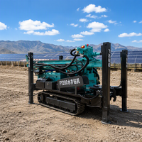 Foreuse rotative diesel FY350, profondeur 350m, diamètre 140-325mm, machine mobile de forage de puits d'eau incluse