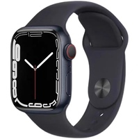 Vente en gros de montres intelligentes d'occasion originales pour iPhone, séries 6/5/4/3, étanches IP68, débloquées, GPS intégré, acier, 3G/4G, pas cher