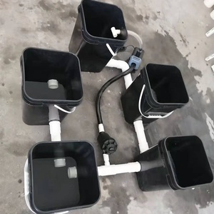 DWC-sistema aeropónico automático rdwc, para invernadero de jardín, 5 cubos, se puede ampliar, personalizado para el cultivo de sistema hidropónico - Product Image 2