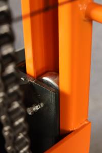 中国製手動フォークリフト2t 1.6m油圧手動手スタッカーリフティングリーチスタッカー - Product Image 5