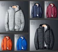 Fournisseurs vérifiés – Doudoune épaisse et imperméable pour homme avec fermeture éclair, manteau décontracté à capuche chaud pour l'extérieur – Vente en gros