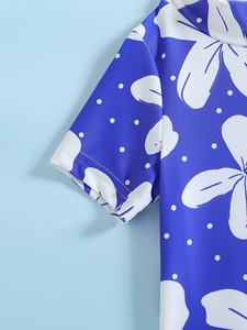 <span class=keywords><strong>Combinaison</strong></span> pour bébé fille, col montant, motif floral, spandex/polyester, <span class=keywords><strong>combinaison</strong></span> à volants en deux pièces, <span class=keywords><strong>maillot</strong></span> <span class=keywords><strong>de</strong></span> <span class=keywords><strong>bain</strong></span>, modèle AL387 - Product Image 3