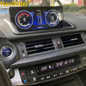 Radio de coche con pantalla Android 12 DE 10,25 "para <span class=keywords><strong>Lexus</strong></span> CT200h CT200 <span class=keywords><strong>CT</strong></span> <span class=keywords><strong>200H</strong></span> <span class=keywords><strong>2012</strong></span> 2017 reproductor de vídeo Multimedia GPS Navi Carplay Unidad Principal - Product Image 1