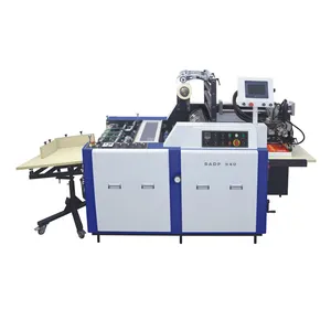 SADF-540 auto feeding PE film laminating machine for paper books