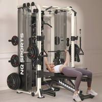 FRS Nouveau Prix Usine Compétitif Ensemble d'Équipement d'Entraînement Intégré Multifonctionnel pour Salle de Sport à Domicile, Machine Smith Combinée pour Fitness et Musculation