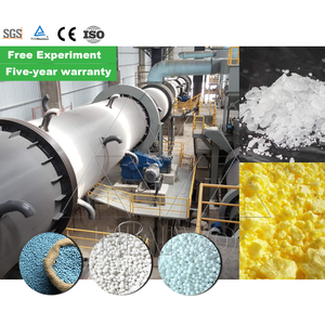 Controlled Release Granular N46 Controlled Release Nutrient Npk <b>Fertilizer</b> Roller Press Granulator Production Line - Product Image 5