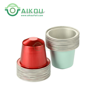 Capsules de café réutilisables en aluminium de petite taille personnalisées, capsules vides portables avec couvercles, solution d'entreprise jetable - Product Image 3