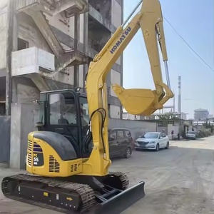 Komatsu PC55MR รถตักดินขนาดเล็ก5.5ตันรถตักตีนตะขาบขนาดเล็กใช้100% ของแท้ - Product Image 4