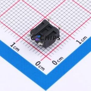 UK-B02123T-G5.0-250JZ Tactile Switch DIP-4P,6.2x6.2mm Switch 2.5N 6.15mm 6.15mm 5mm - Product Image 2
