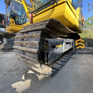 Excavatrice hydraulique sur chenilles d'occasion Komatsu PC130 de 13 tonnes, d'origine japonaise, 90% neuve, à vendre - Product Image 2