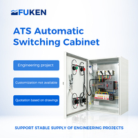 Prix usine Fuken ATS Commutateur de transfert automatique 3P/4P 63A/100A pour générateurs, avec schéma de commande électrique complet pour armoire