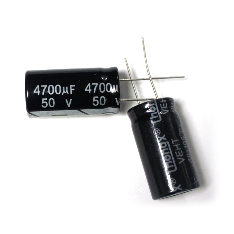 Электролитический конденсатор с прямой вставкой, 4700 мкФ, 50 в, алюминиевый электролитический конденсатор 1835