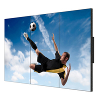Monitor Video Wall 4K 85 Inci Harga 1X3 Pengontrol Panel TV Indoor LCD Digital Signage Layar Iklan Sambungan Layar