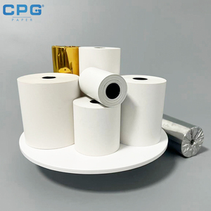 Thermal Paper 57x30 80x80mm 70gsm Manufacturer Bulk Waterproof Cash Register Paper for Supermarket POS - Product Image 1