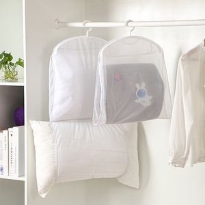 Cuscino per dormire supporto per Basking stendibiancheria rete per asciugatrice a 2 strati stendibiancheria da appendere con cerniera asciugatrice pieghevole per giocattoli - Product Image 6