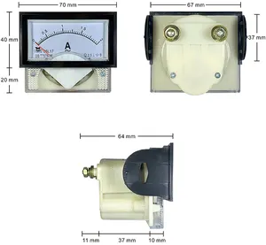 YT 5a 10a 30/5A جهاز مؤشر مستقيم في 200a ac 40*70-85L17 AC مقياس التيار المتردد