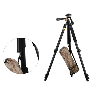 Trépied professionnel <span class=keywords><strong>pour</strong></span> caméra vidéo DSLR QZSD Q620, tête panoramique, support de caméra stable et robuste <span class=keywords><strong>pour</strong></span> <span class=keywords><strong>objectif</strong></span> télé<span class=keywords><strong>objectif</strong></span>, enregistreur, caméscope - Product Image 3
