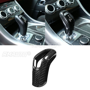 Poignée de levier de vitesses en fibre de carbone véritable pour Land Rover Range Rover Sport 2014 2015 2016 2017 - Product Image 1